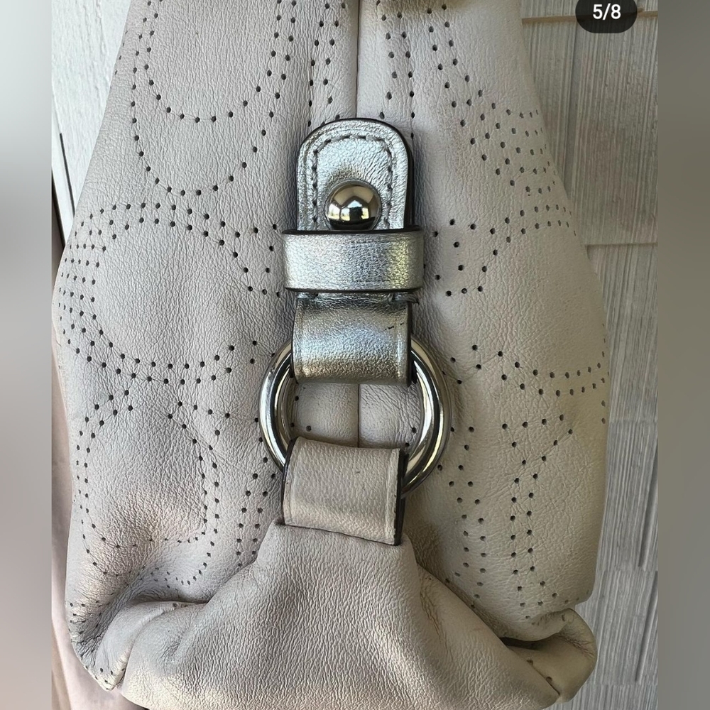 Vintage Coach Off White Leather Purse - Picture 6 of 8